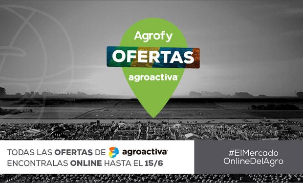 Hasta el 15 de junio encontrá las mejores ofertas en Agroactiva online.