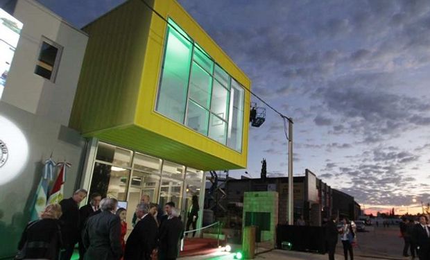 Instalaciones del Laboratorio de la Bolsa de Comercio de Santa Fe.