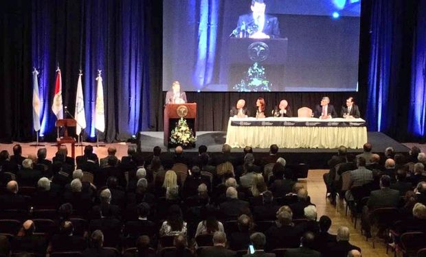 Celebración del 132° Aniversario de la Bolsa de Comercio de Rosario.