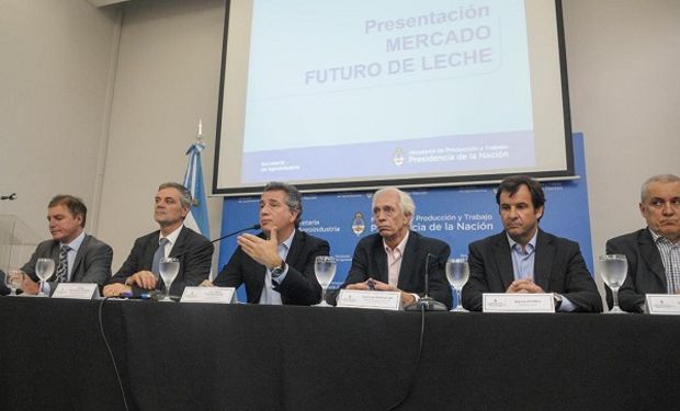 Cada contrato de futuro de leche cruda será de 5.000 litros.