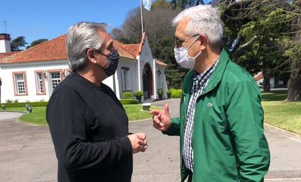 Domínguez se reunió con el Presidente y Manzur: “Debemos recuperar el diálogo como herramienta”