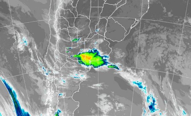 Lluvias en el oeste de la zona núcleo y alerta por tormentas