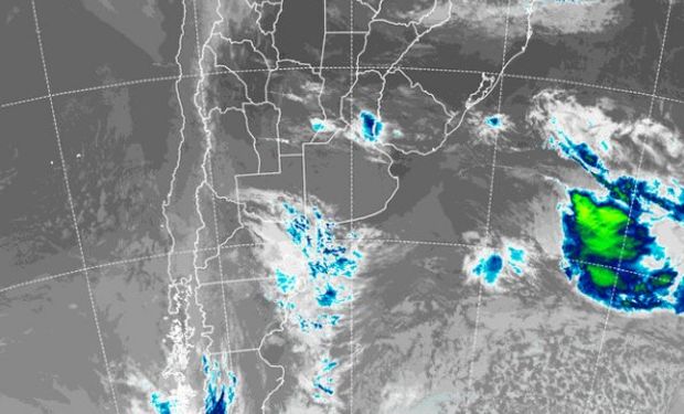 Pronóstico del tiempo: cambio de masa de aire y pocas lluvias para la semana