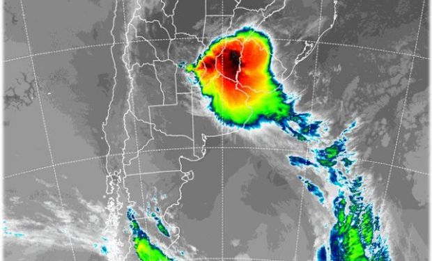 Alerta por tormentas y lluvias en 10 provincias