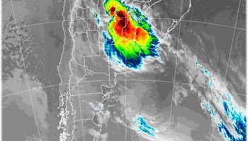 Alerta naranja por tormentas para Entre Ríos y Santa Fe