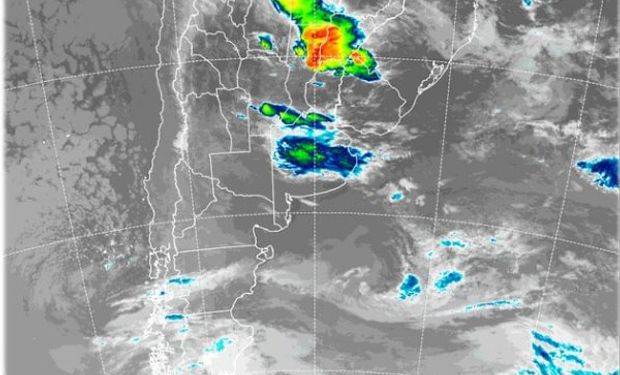 Alerta por tormentas en el centro norte del país