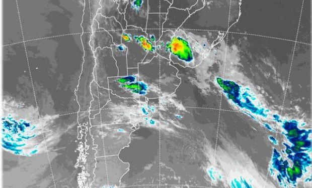 Siguen las lluvias en la zona núcleo y las temperaturas se ubican por debajo de lo normal