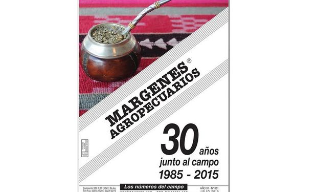 Márgenes Agropecuarios es una revista de periodicidad mensual con neta orientación agroeconómica.