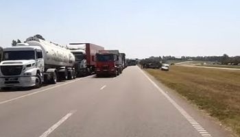 Paro de transportistas de cargas: hay protestas en varios puntos del país