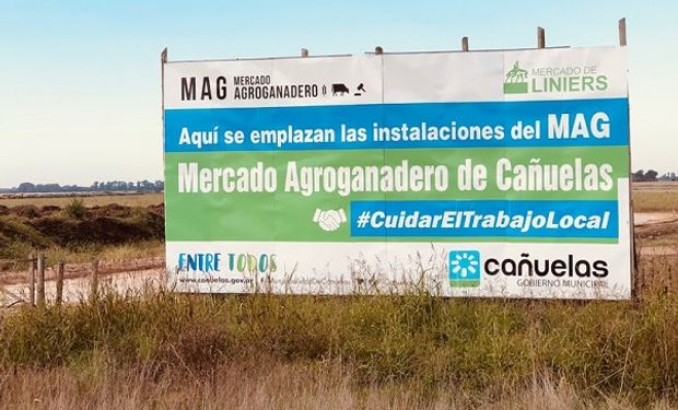 El Mercado Agroganadero de Cañuelas avanza con las obras y ratificaron que se inaugura antes de fin de año