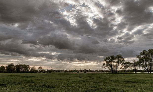 Aire más frío y posibles lluvias para el fin de semana en la zona núcleo