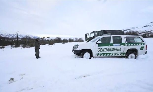 Murió un reconocido productor rural en medio de las fuertes nevadas en Santa Cruz