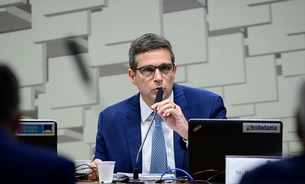 Campos Netos participou de uma sessão plenária no Senado Federal para explicar decisões de política monetária