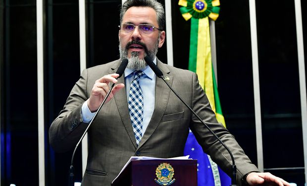 Novo presidente enalteceu o papel da agropecuária brasileira na segurança alimentar do mundo. (Foto - Waldemir Barreto/Agência Senado)