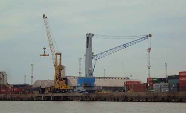 Se frena 40% la salida de contenedores del puerto de Rosario