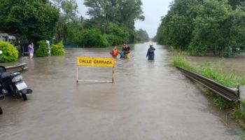 La alerta roja dejó más de 300 milímetros en pocas horas y hay ciudades inundadas