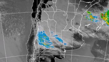 Abundantes precipitaciones sobre Córdoba, Mendoza y San Luis