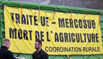 Agricultores vão até Paris em protesto contra governo francês e acordo Mercosul-UE 