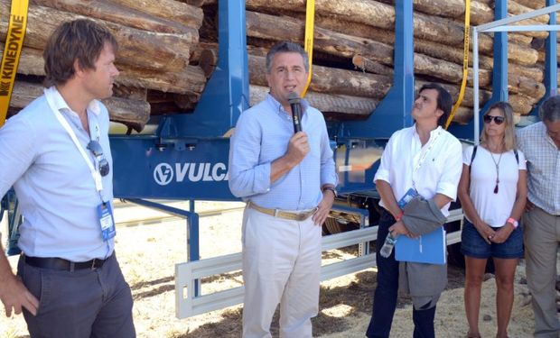 En el stand de Agroindustria se exhibirá hasta el viernes un bitren.