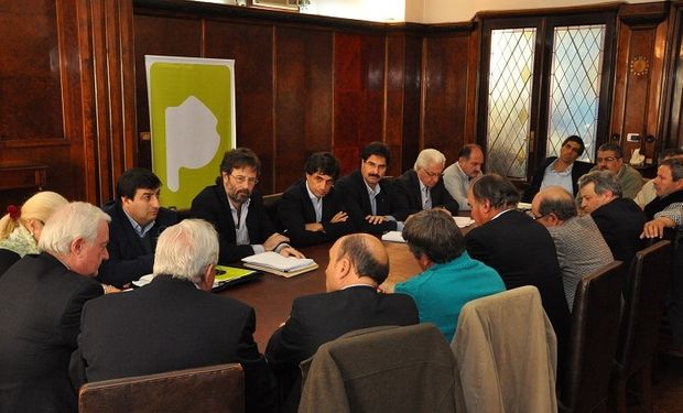 Reunión de la Mesa Agropecuaria bonaerense.
