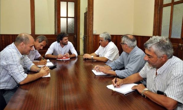 El subsecretario Troncoso recibió al ministro de Producción y Desarrollo Económico de San Juan, Andrés Díaz Cano.