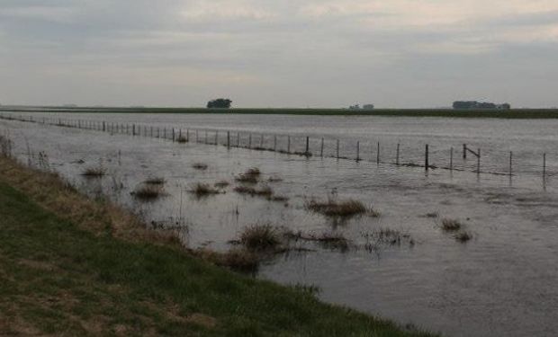 Agua en los campos argentinos.