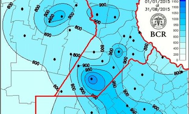 El patrón de lluvias excesivas se viene repitiendo desde el año 2012 y en extensas áreas las napas pasaron de los 5 m de profundidad a estar a 50 cm.