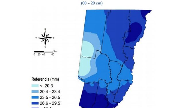 La estabilidad sostenida que se registró en este período permitió la recuperación y una disminución importante del agua en la superficie de los suelos.