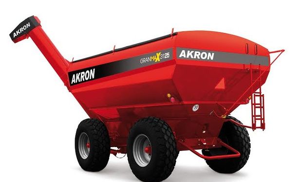 Las tolvas AKRON GranMax están disponibles en modelos de: 26.000, 31.000 y 36.000 litros de capacidad.