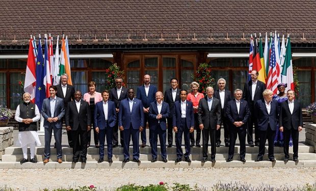 G7: Alberto Fernández pidió "evitar las barreras proteccionistas y para arancelarias para la comercialización de alimentos"