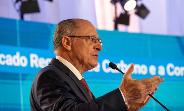 Alckmin participou hoje de evento na Confederação Nacional da Indústria (CNI)