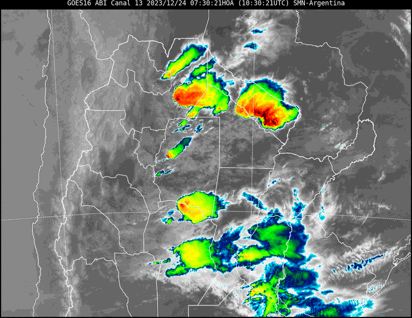 Amplio alerta por tormentas anticipa lluvias para Navidad hasta