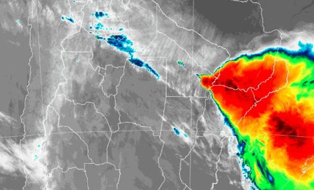 Alerta del SMN sobre regiones del NEA.