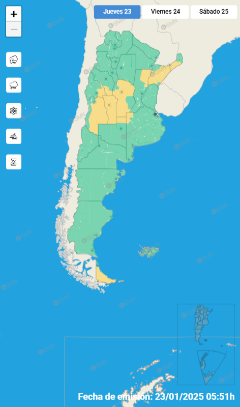 lluvias clima pronostico 