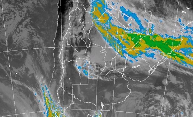 Abundantes precipitaciones en provincias del NEA.