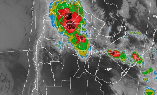 Algunas tormentas pueden ser intensas.