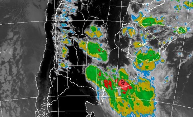 Tormentas fuertes sobre regiones del centro.