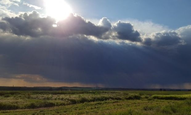 Alerta por tormentas fuertes.