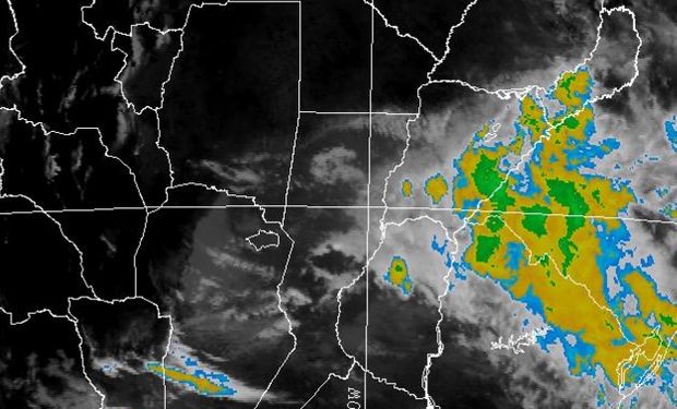 Advertencia del SMN por tormentas fuertes.