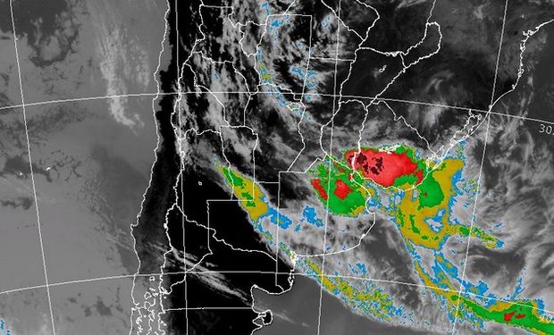 Sobre el área de cobertura podrían ocasionarse abundantes precipitaciones en cortos periodos de tiempo.