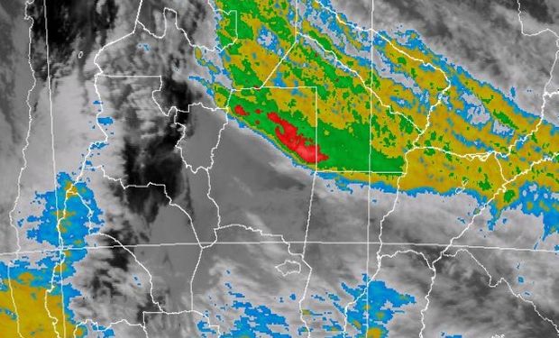 Alerta del SMN por abundantes lluvias.