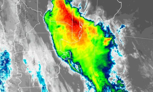 Alerta rojo por tormentas: la zona que recibió 200 mm en menos de 4 horas y la advertencia por lo que pueda pasar ahora