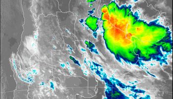Alerta por tormentas fuertes y ocasional caída de granizo en la región centro