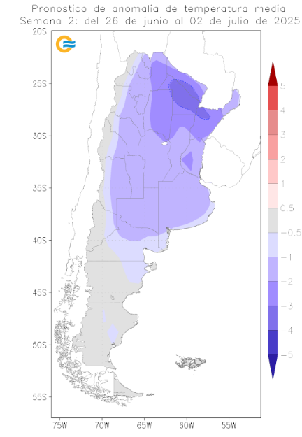 anomalia del tiempo argentina