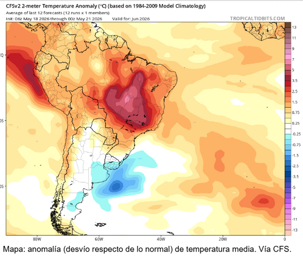 anomalias de temperaturas
