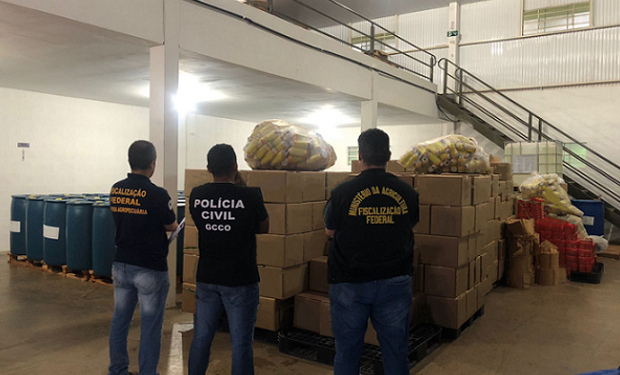 Produtos confiscados foram avaliados em R$ 5 milhões. (fotos - Mapa)