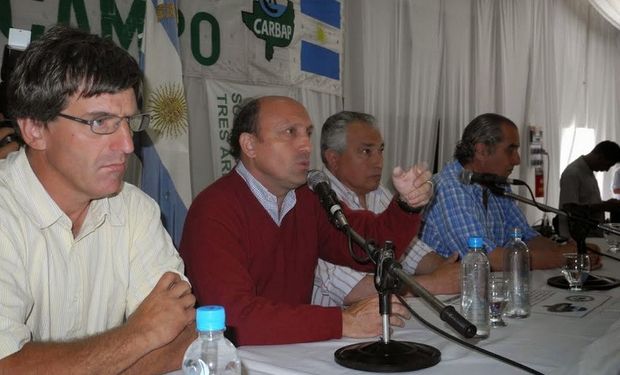 Los ejes centrales del reclamo en la asamblea fueron entre otros la nefasta comercialización de trigo.