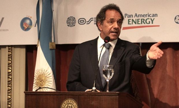 “Topo” Rodríguez manifestó que "Scioli le va a garantizar rentabilidad al que invierta para producir".