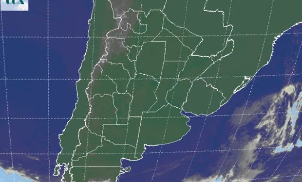 Cielos despejados en gran parte del sudeste de Sudamérica.