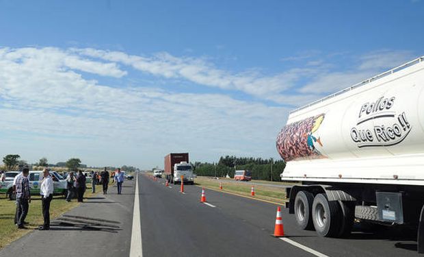 La obra de la autopista de la ruta 6 quedará habilitada a fin de mayo.